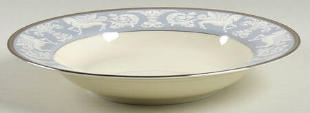 Gothic Crest Rim Soup Bowl