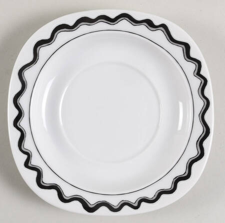 Duet Black Saucer