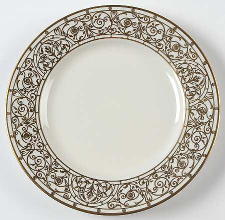 Victorian Gold Salad Plate