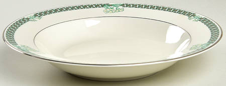 Blossom Isle Rim Soup Bowl