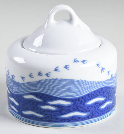 Seashore Sugar Bowl & Lid