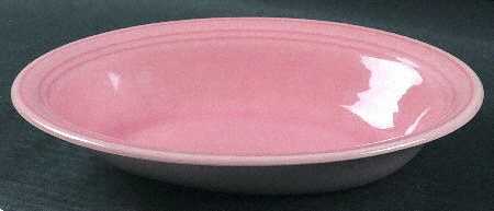 Early California Pink 9" Oval Vegetable Bowl