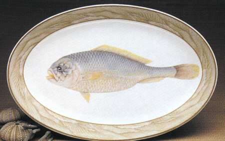 Waterdance 12" Oval Serving Platter