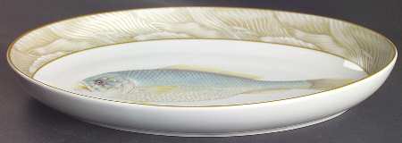 Waterdance 12" Oval Vegetable Bowl