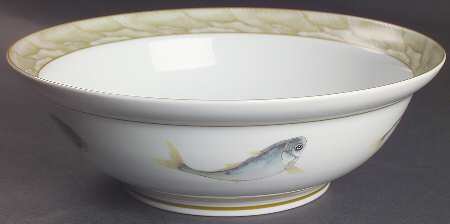 Waterdance 10" Round Vegetable Bowl