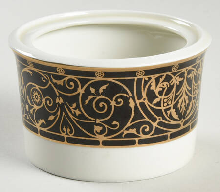 Victorian Ebony Sugar Bowl No Lid