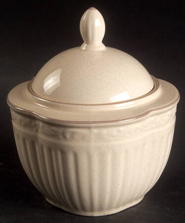 Sand Dune Sugar Bowl & Lid