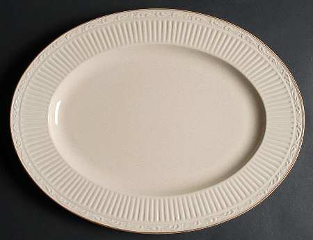 Sand Dune 15" Oval Serving Platter