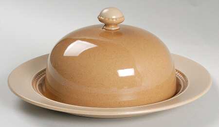 Copper Canyon Round Covered Butter