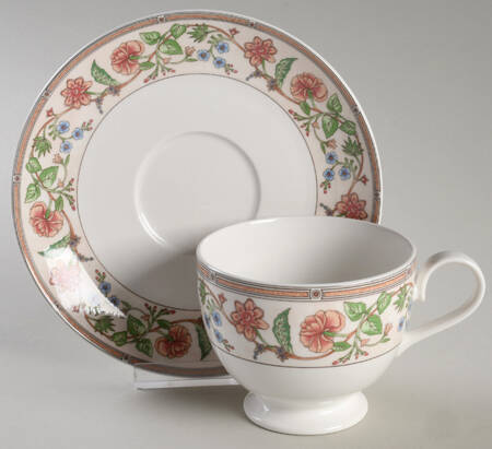 Rosemere Footed Cup & Saucer Set
