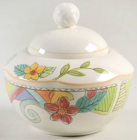 Summer Isle Sugar Bowl & Lid