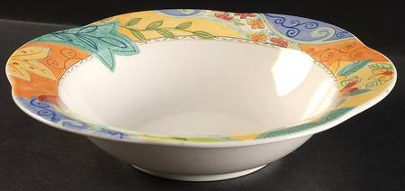 Summer Isle 10" Round Vegetable Bowl