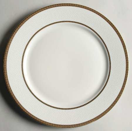 Imperial Flair Gold 12" Chop Plate (Round Platter)