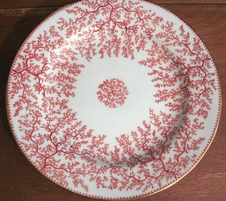 Fibre Red Salad Plate