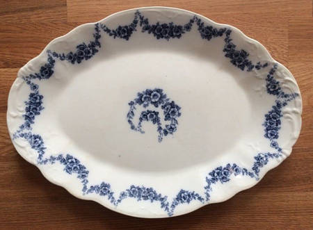 Heumann(No Trim) 14" Oval Serving Platter