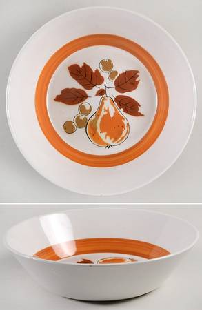 Harvest 8" Round Vegetable Bowl