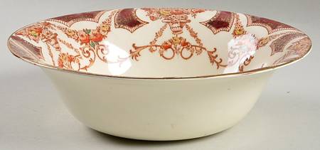 The Regal Red 8" Round Vegetable Bowl