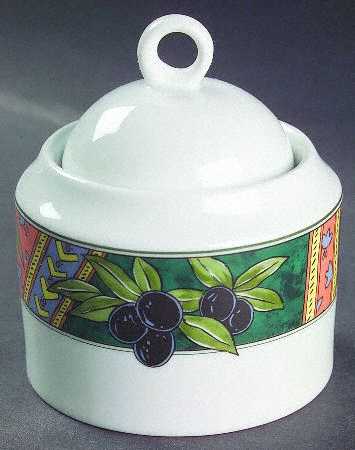 Country Medley Sugar Bowl & Lid