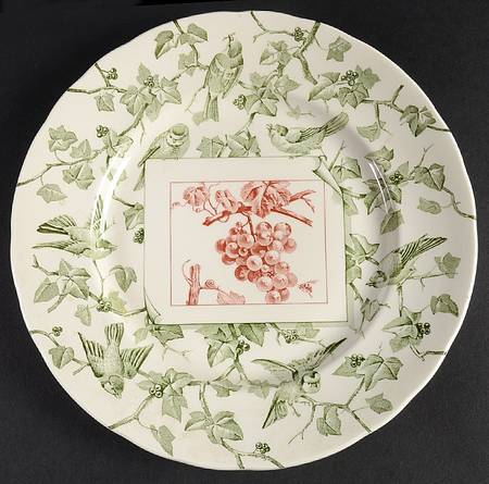 Bird and Fruit Salad Plate