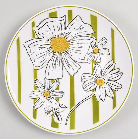 Poppy Salad Plate
