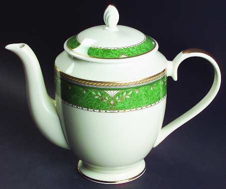 Royal Jade Coffee Pot & Lid