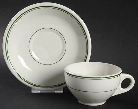 MCN7 Flat Cup & Saucer Set
