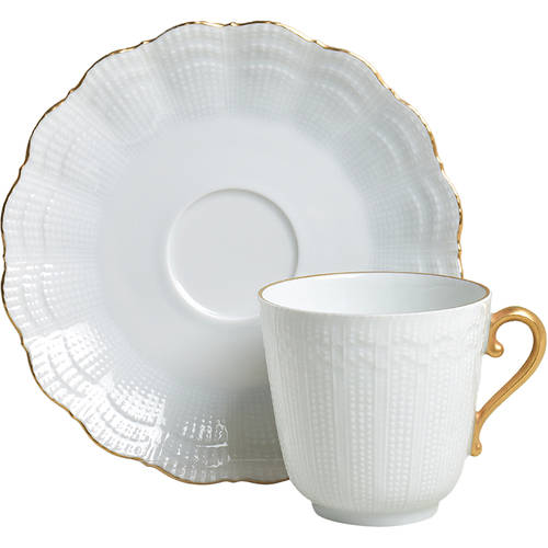 Corail Flat Cup & Saucer Set