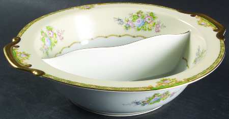Calais Round Divided Vegetable Bowl