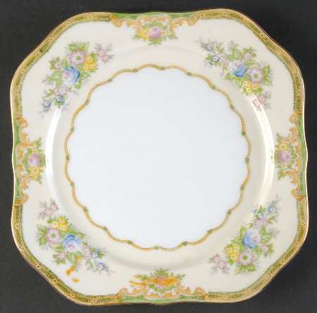 Calais Square Salad Plate