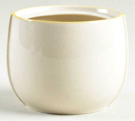 Rustico Saffron Sugar Bowl No Lid