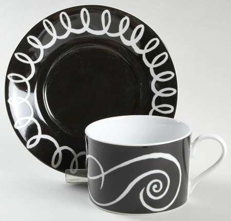 East Village Flat Cup & Saucer Set