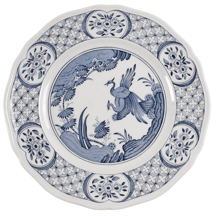 Old Chelsea Blue Luncheon Plate