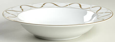 Golden Twist 10" Round Vegetable Bowl