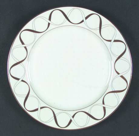 Golden Twist Dinner Plate