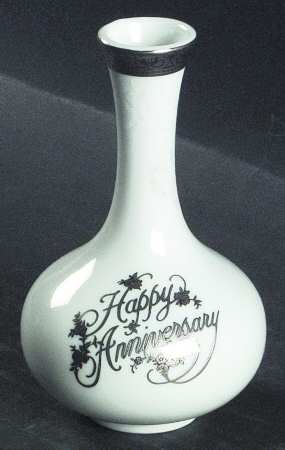Silver Anniversary 5" Vase