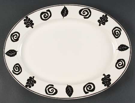 Central Park 15" Oval Serving Platter