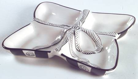 Ansonia 4-Part Divided Candy Dish