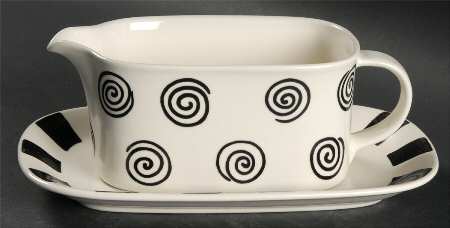 Ansonia Gravy Boat & Underplate