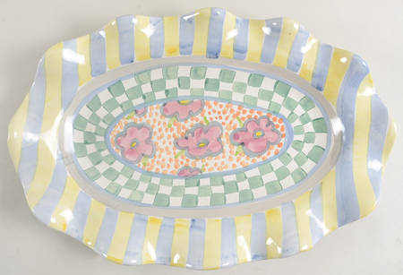 Myrtle 16" Oval Serving Platter