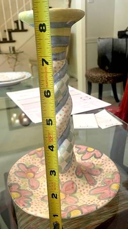 Myrtle 8" Tall Candlestick