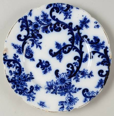 Paisley Salad Plate