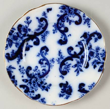 Paisley Bread & Butter Plate