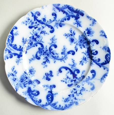 Paisley Luncheon Plate