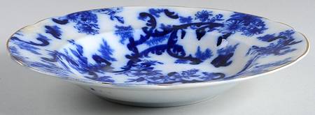 Paisley Large Rim Soup Bowl
