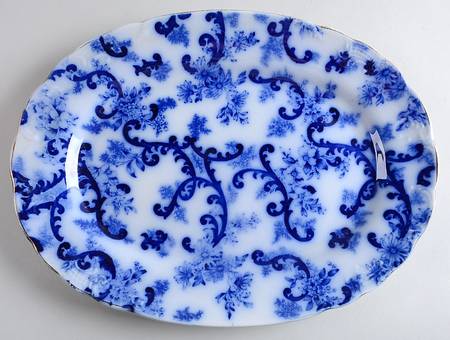 Paisley 13" Oval Serving Platter