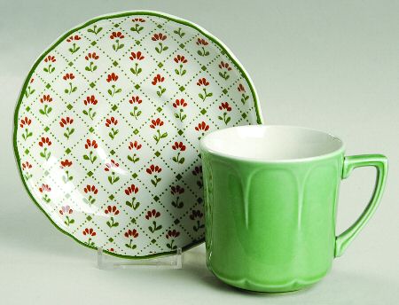 Montpellier Flat Cup & Saucer Set