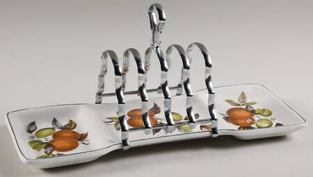 Oranges and Lemons Toast/Letter Rack