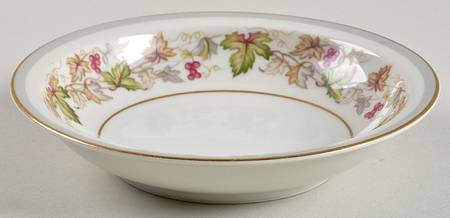 Cabernet Rim Fruit/Dessert (Sauce) Bowl