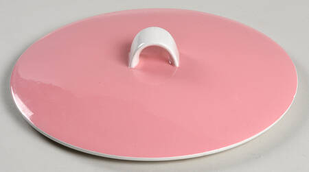 Duplex Pink Lid for Round Vegetable
