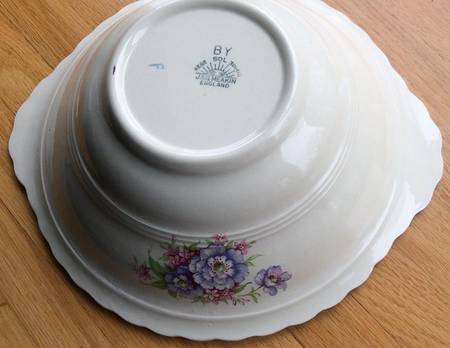 Bridal Bouquet 9" Round Vegetable Bowl